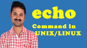echo commando || unix || linux || met opties || voorbeelden || shell || scripting || programmeren