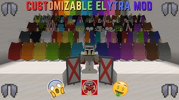 Mod Showcase #37: Customizable Elytra Mod (Minecraft 1.16.5)