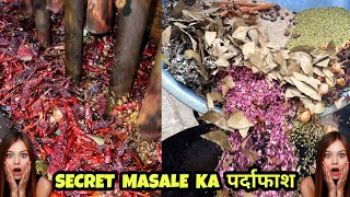 Making of 'SECRET MASALA' with 300+ Spices😱😱 आज होगा सीक्रेट मसाले का पर्दाफाश😳😳 Indian Street Food screenshot 5