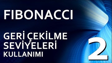 2- FIBONACCI GERİ ÇEKİLME SEVİYELERİ (RETRACEMENT)