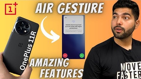 Air gestures & Motion tutorial on OnePlus 11R / Amazing gesture features #oneplus