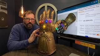 This Infinity Gauntlet Articulated Electronic Fist Really Surprised Me