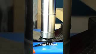 oddly satisfying breaking carbon fiber under pressure ASMR