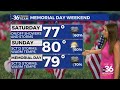 Strong storms and heavy rain continue across Kentucky into Memorial Day weekend