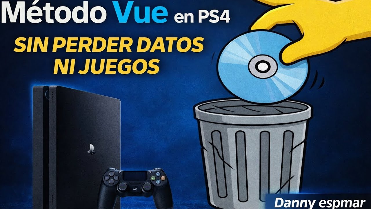 Exploit vue ps4 SIN PERDER DATOS NI JUEGOS 