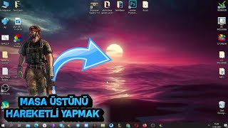 Ücretsi̇z Hareketli̇ Masaüstü Arka Plan Nasil Yapilir ?