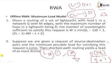 Routing and Wavelength Assignment Architectural Variations - Optical Networks