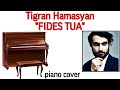 TIGRAN HAMASYAN "FIDES TUA" (piano cover). Transcription by Carlos Eiene