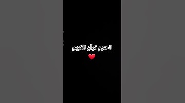 احترم قرآن الكريم #explore #اكسبلور #قران_كريم #حالات_واتس #راحة_نفسية #قرآن #ترند #تيك_توك