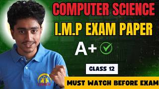 CLASS 12 COMPUTER SCIENCE IMPORTANT EXAM PAPER HISSAN 2081 #elopeeth #computerscience
