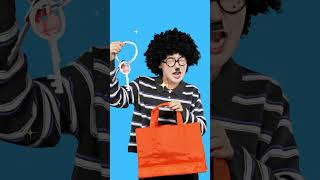 カバンの中に何が入ってる?お父さん編【What's in the bag?】 #キッズ #rhythmgame #cartoon #shorts