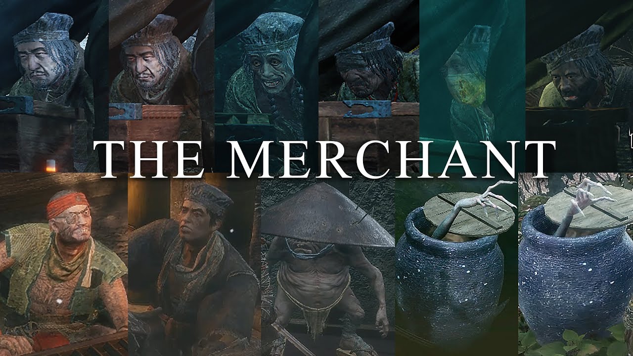 Sekiro All Merchants Location YouTube