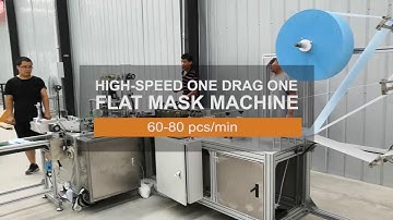 Full Automatic 3 Layer Medical 1+1 Face Mask Making Machine
