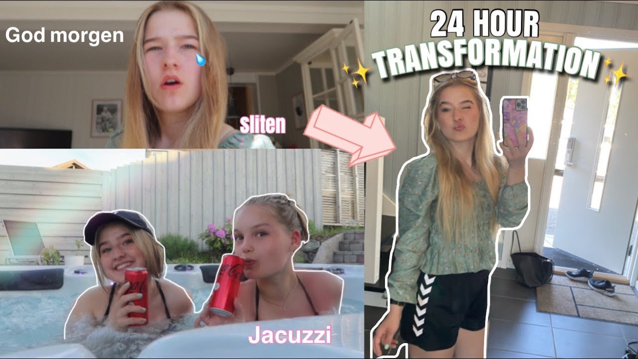 24 TIMER ✨TRANFORMATION✨//BOBLEBAD-JOBB