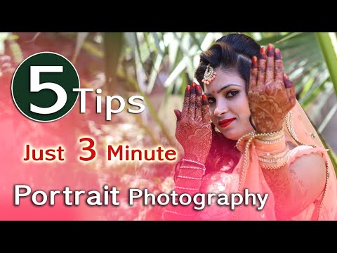 Portrait Photography Tips you must know || 5 Ideas In Hindi