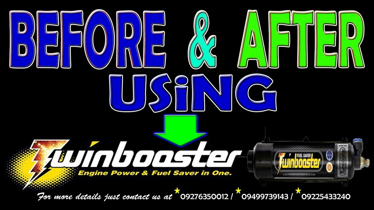 TWIN BOOSTER FUEL SAVERBEFORE & AFTER INSTALLATION... YouTube