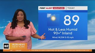 First Alert Weather: Break in humidity