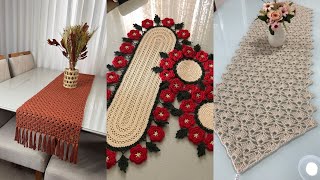 Elegant Crochet Table Runner &amp; Mat Designs 2026 | Handmade Home Decor Business Ideas High Profits 💰