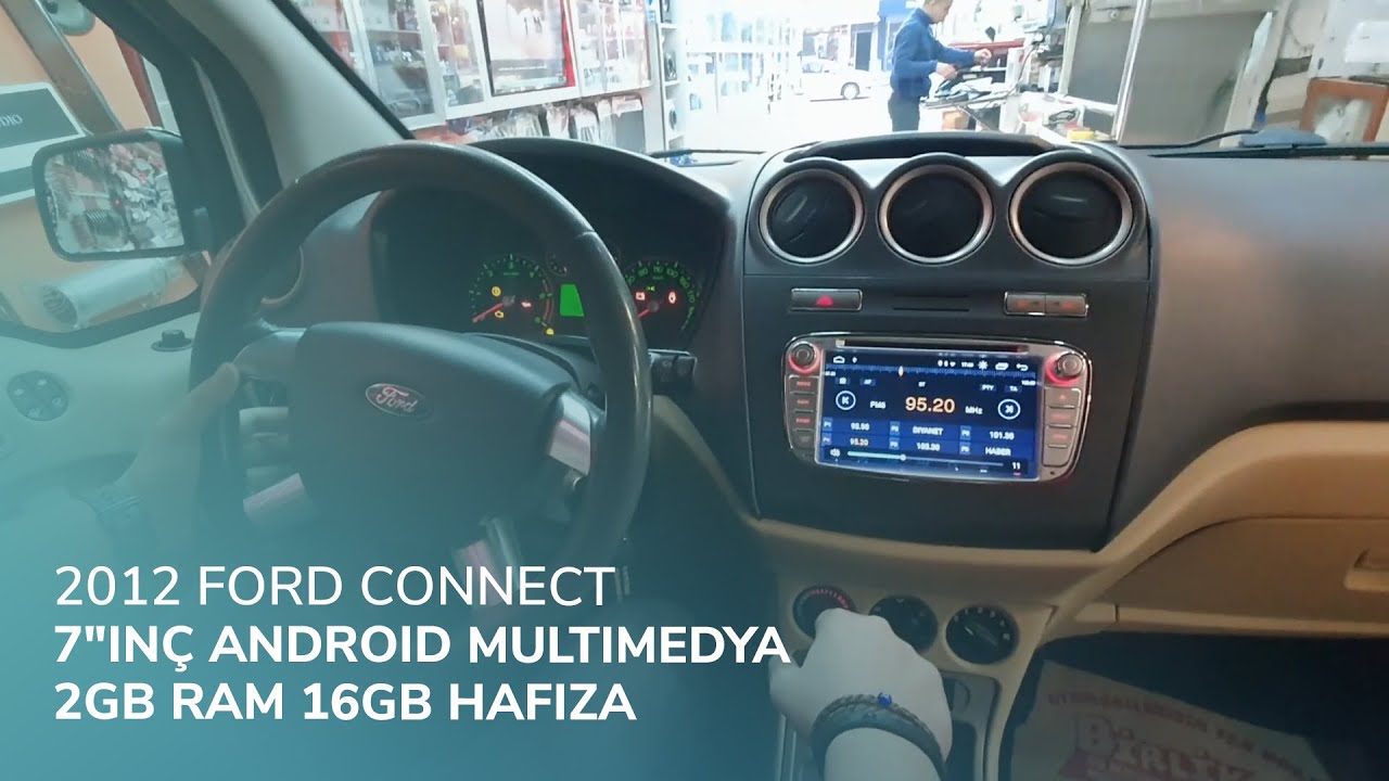 2012 Ford Connect // 7"inç Android Multimedya 2GB Ram 16GB Hafıza