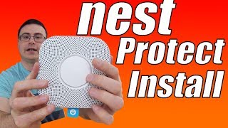 Nest Protect Install - Nest Protect Hardwired Installation and Unboxing