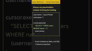 Prevent SQL Injection in Python