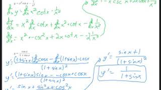 MAT 201 Section 3.5 Video Lecture
