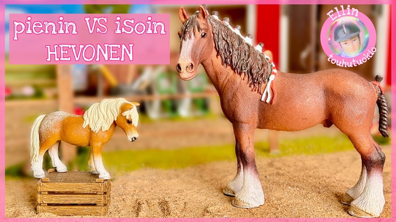 Maailman PIENIN VS ISOIN hevonen🤔 ETT 4
