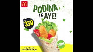 McDonald's Mint Wrap Update