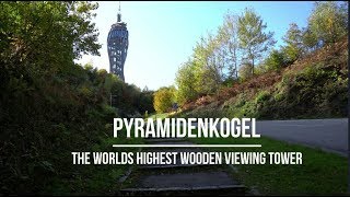 WALKING TOUR | Pyramidenkogel - The Worlds Highest Wooden Viewing Tower in Klagenfurt Austria