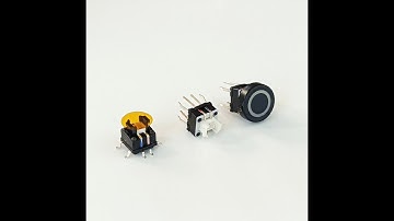 Bi-color and RGB illuminated LED Tact PCB Button Switch