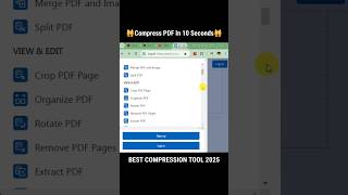 😲Best PDF & JPG Compression Tool In 2025 #pdf #compress #tool #2025 #usefultips