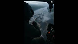 "Helicopter Flies Over Giant Sea Monster – Unreal Encounter!"#Shorts #SeaMonster OceanTerror