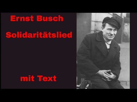 Video: Ernst Bush: Biografie, Kreativität, Karriere, Privatleben