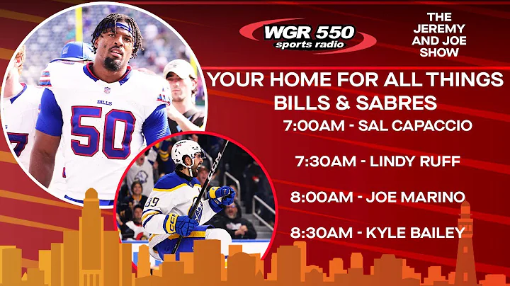 The Jeremy and Joe Show LIVE! | October 22nd 2025 | WGR Sports Radio 550