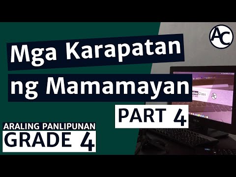 Araling Panlipunan Grade 4 Mga Karapatan ng Mamamayan | Part 4 Karapatan ng Nasasakdal