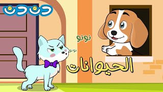 حيوانات المزرعة + مجموعة اغاني اطفال | دن دن تايم | DinDin Time