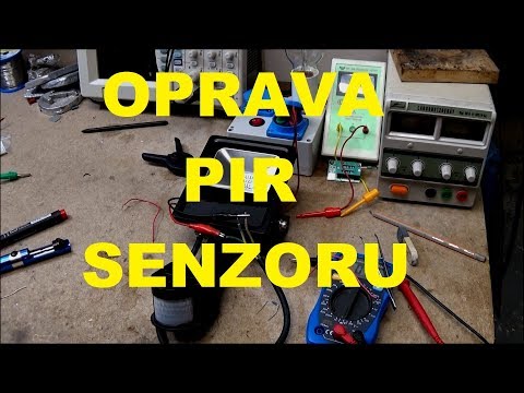 Video: Jak Opravit Senzor