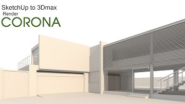 SketchUp to corona render ( 3Dmax)