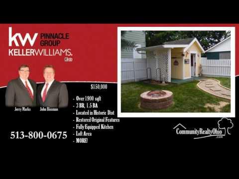 2 Bath Historic Home with Original Features 120 N Sycamore St, Harrison, OH home video tour