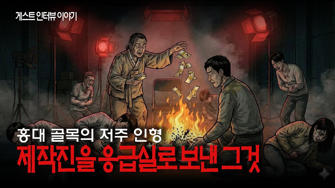 【무서운이야기 실화】 홍대 골목의 저주 인형 제작진을 응급실로 보낸 그것