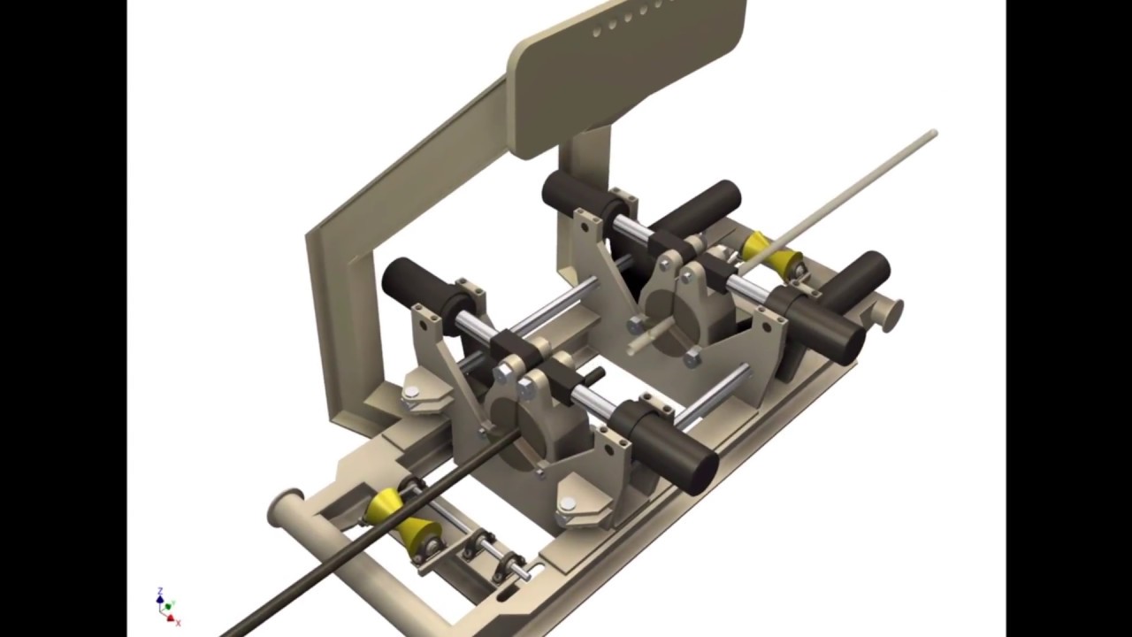 PORTABLE PIPE PRESS ASSEMBLY YouTube