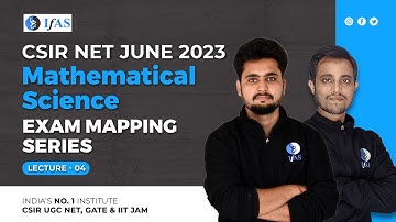 Exam Mapping Series CSIR NET Mathematics