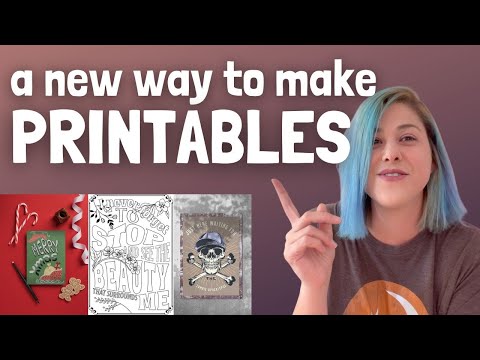 Creating Printables to Sell Online Using Kittl