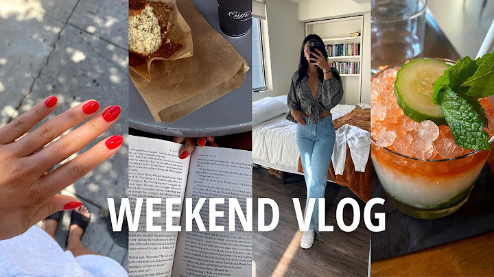 VLOG: productive days, date night with friends, natural wine, weekend activities, hot yoga & more!