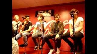 One Direction - Q&A at the Kiss FM Coca Cola Lounge