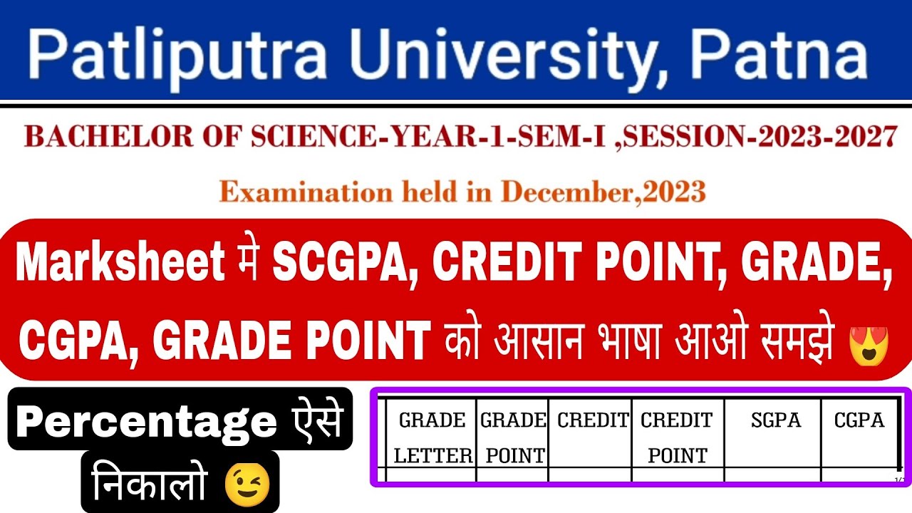 ppu 1st semester result 2024 | ppu 1st semester marksheet 2023-27 review| percentage kaise nikale