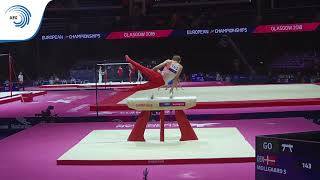Sofus MOLLGAARD (DEN) - 2018 Artistic Gymnastics Europeans, junior qualification pommel horse