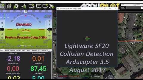 Object Avoidance Arducopter 3.5