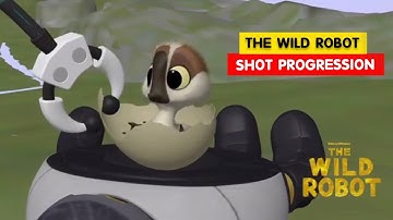 The Wild Robot | Baby Brightbill Shot Progression | Animation Breakdowns | 3D Animation Internships