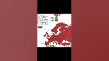 Trying to get a comment from every country in Europe Day 1 #viral #geography #comment